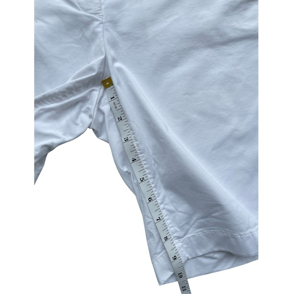 J. Crew White Bermuda Chino Short 10” - Size 4 - Picture 8 of 12